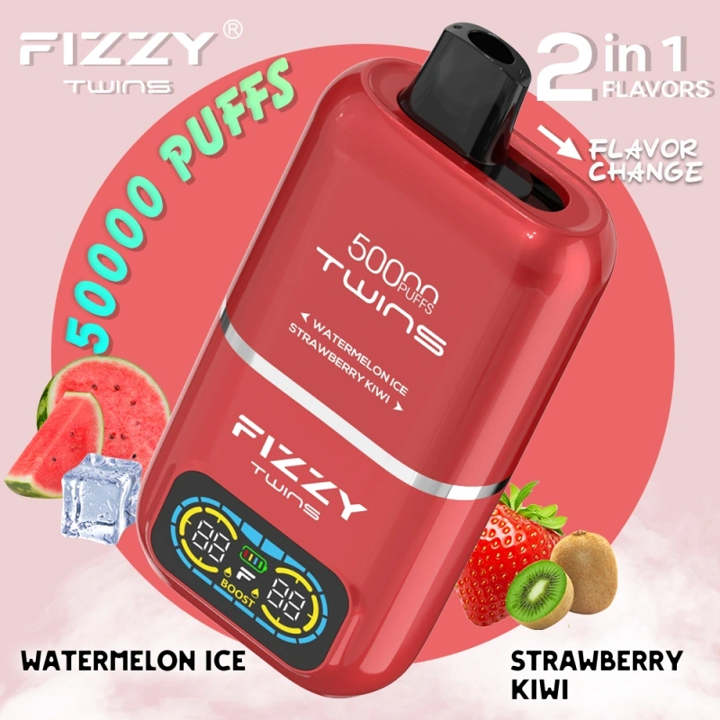  Fizzy Twin 50000 Puffs Dual Flavors Vape