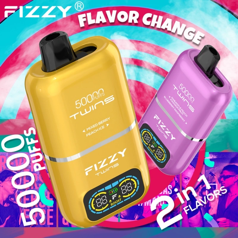  Fizzy Twin 50000 Puffs Vape 