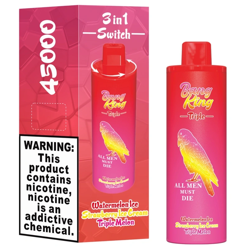 Bang King 45000 Puffs Triple Flavors Disposable Vape Wholesale