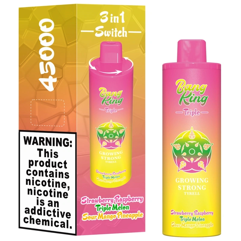 Bang King 45000 Puffs Triple Flavors Disposable Vape Wholesale