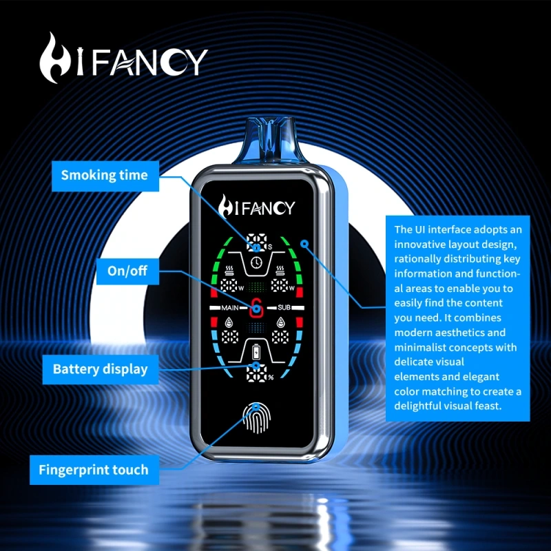 Hifancy Storm 40000 Puffs Full Smart Screen
