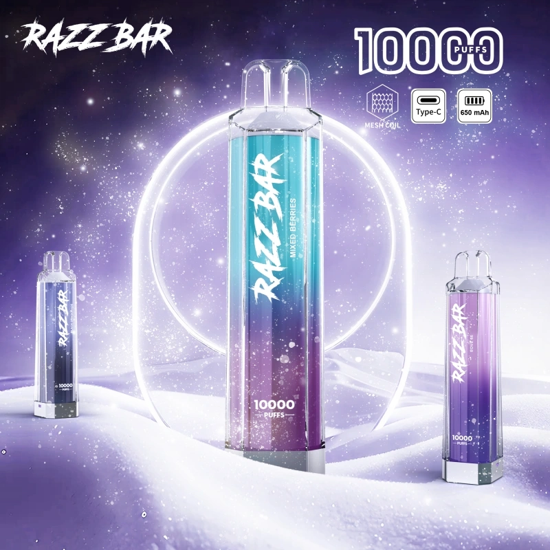 Razz Bar Crystal 10000 Puffs