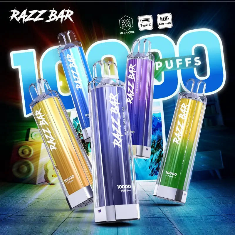Razz Bar Crystal 10000 Puffs
