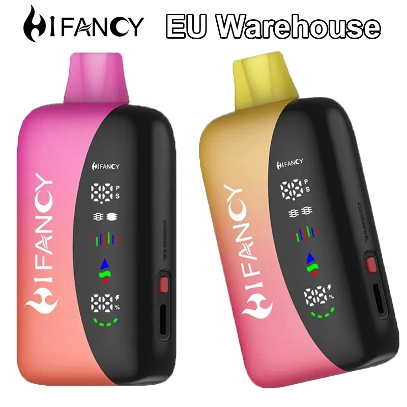 Hifancy Rainbow 25000 25K Puffs Smart Screen Disposable Vape EU Warehouse
