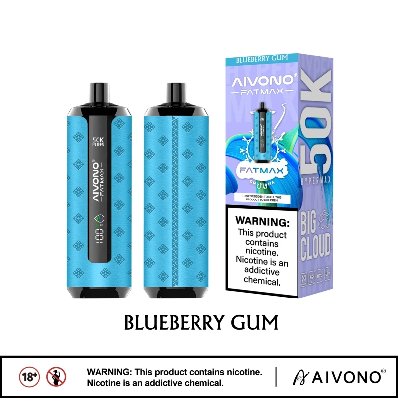 EU Warehouse Aivono Aim Fatmax 50000 50K Puffs Smart Screen Shisha Hookah Disposable Vape Electronic Cigarette Wholesale