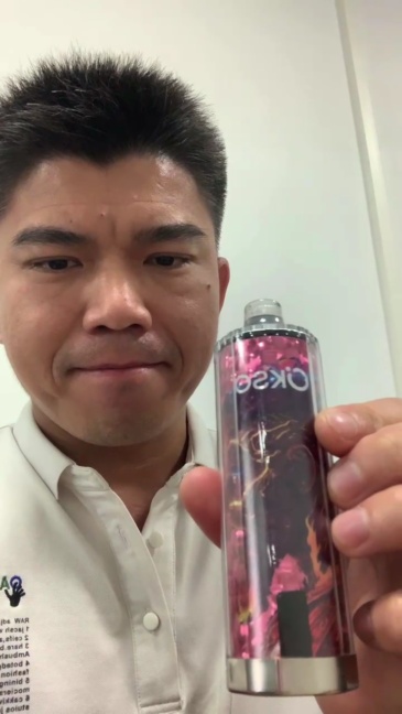 OKSO Shisha Hookah Mega 50000 Puffs Smart Screen Disposable Vape Wholesale Puff 50K Electronic Cigarette