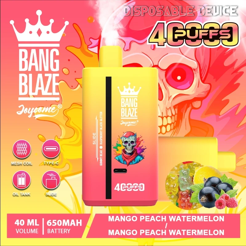 40000 Puffs Disposable Vape 2 in 1 Bang Blaze 40K Online Shopping EU Free Shipping 1pc 2pcs 5pcs