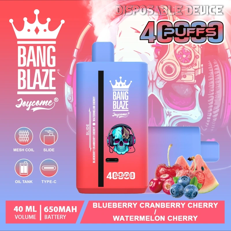 40000 Puffs Disposable Vape 2 in 1 Bang Blaze 40K Online Shopping EU Free Shipping 1pc 2pcs 5pcs