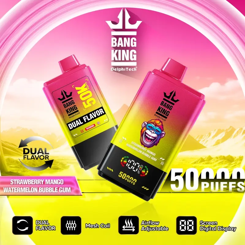 Bang King 50000 Puffs Double Flavors 