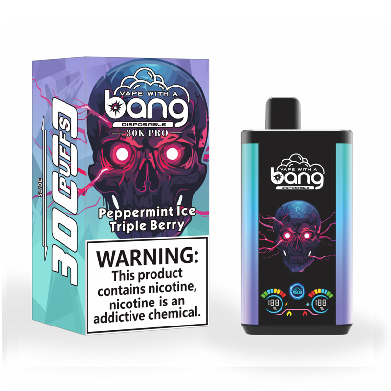 Bang 30000 Puffs Pro Big Screen Dual Flavors 