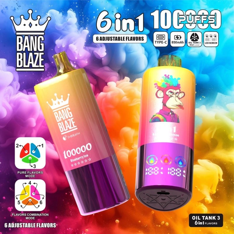 Bang Blaze 100000 Puffs 6 in 1