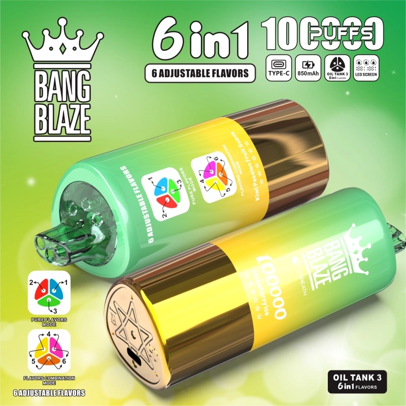 Bang Blaze 100000 Puffs 6 in 1
