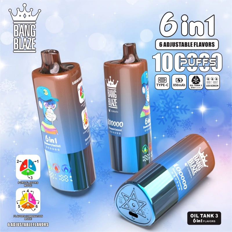 Bang Blaze 100000 Puffs 6 in 1