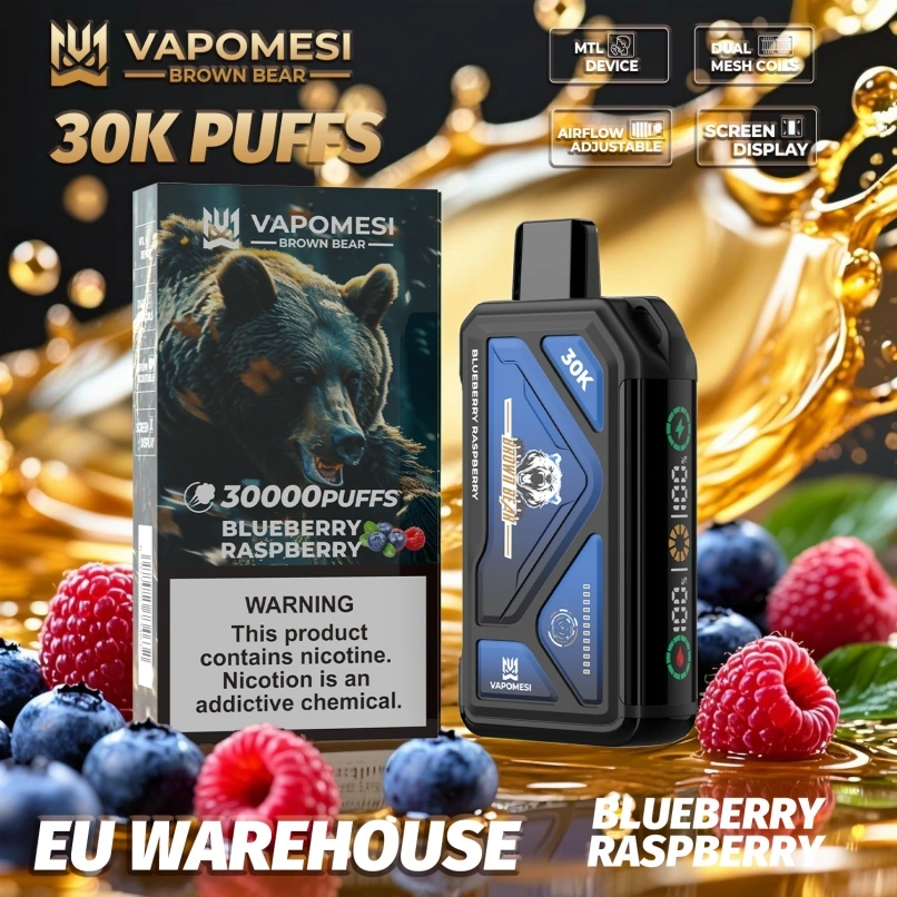 Vapomesi Brown Bear 30000 Puffs