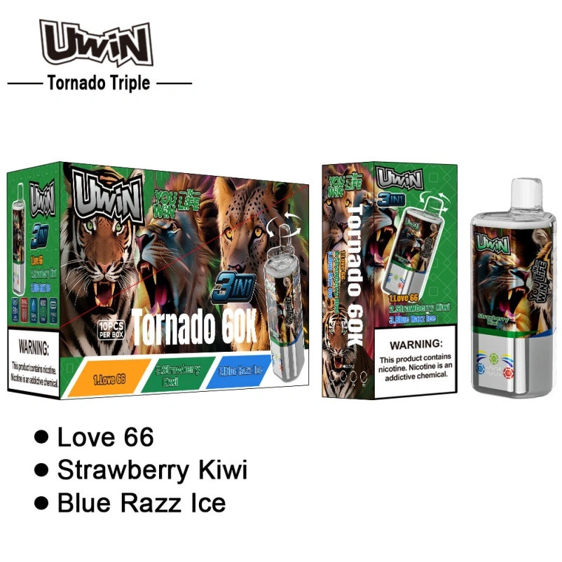 Uwin Tornado Triple 60000 Puffs 3 in 1