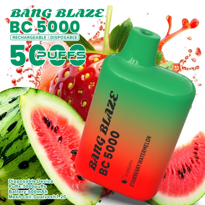 Bang BC5000 Puffs Disposable Vape Electronic Cigarette Puff 5k Pod