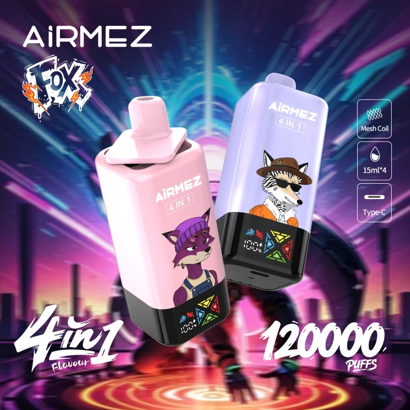 EU Warehouse Airmez Fox 120000 Puffs 