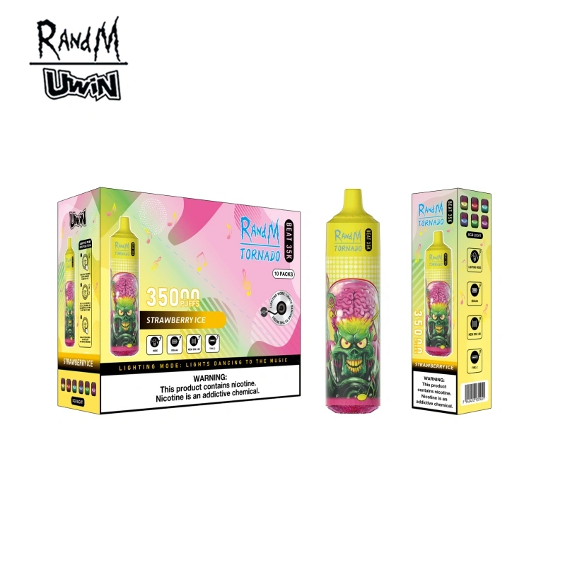 Uwin Randm Tornado Beat 35000 35K Puffs Music Best Disposable Vape Shop RGB Light