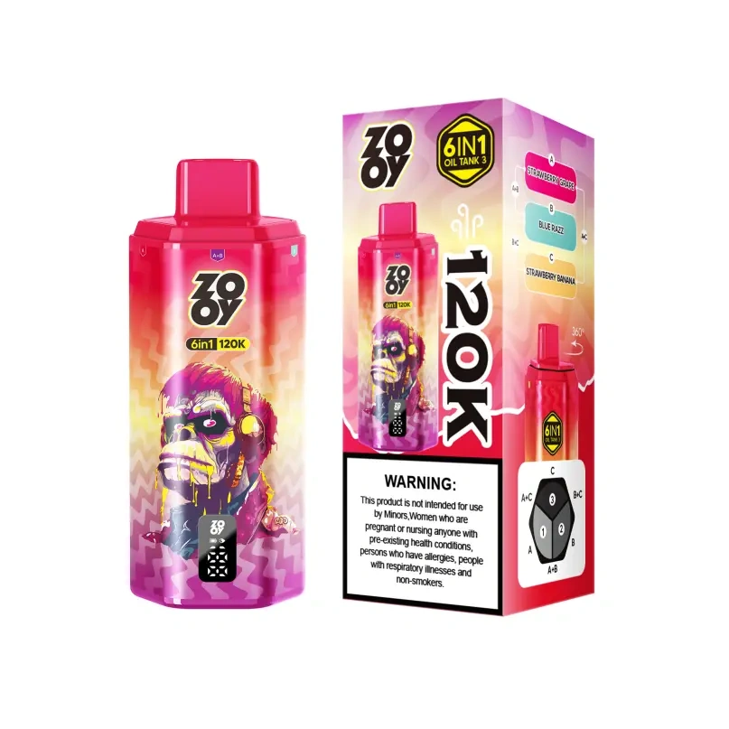 ZOOY 120K Puffs