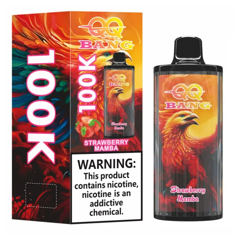 QQ Bang 100K Puffs EU Warehouse Crystal Vape 100000 Best Disposable Vaper Original Brand
