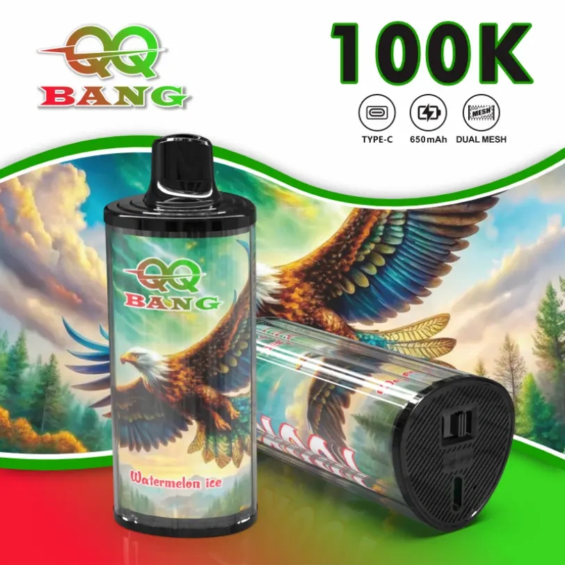 QQ Bang 100K Puffs EU Warehouse Crystal Vape 100000 Best Disposable Vaper Original Brand