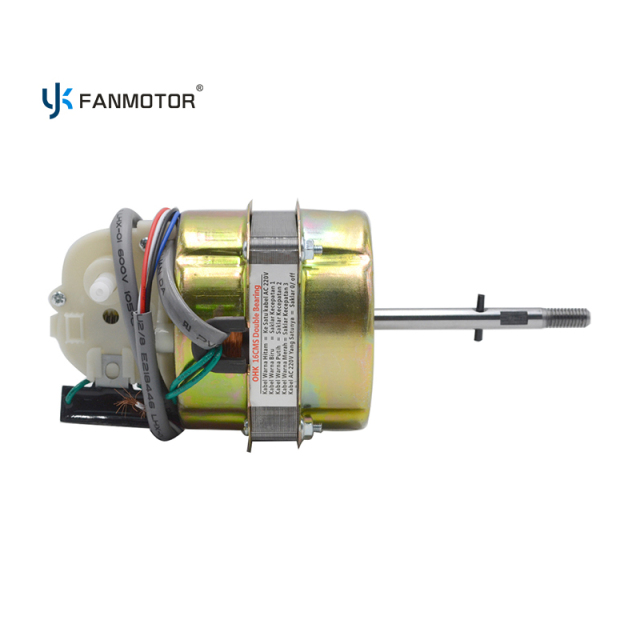 Motor de ventilador de 16 pulgadas con rodamiento de bolas y carcasa dorada para mesa y soporte