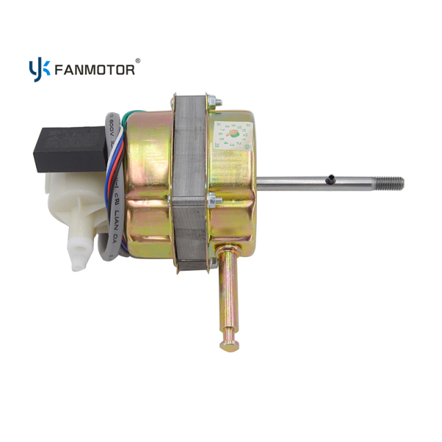 Motor de ventilador de 16 pulgadas con rodamiento de bolas y carcasa dorada para mesa y soporte