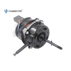 Motor de ventilador con carcasa negra y cojinete de bolas para mesa y soporte