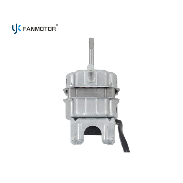 Motor de ventilador de pared con cojinetes impregnados en aceite y carcasa plateada