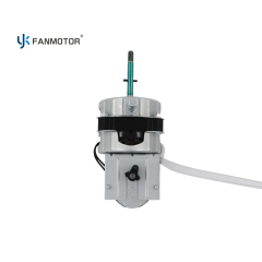 Motor de ventilador de pared con estator negro