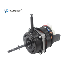 Motor de ventilador con carcasa negra y cojinete de bolas para mesa y soporte