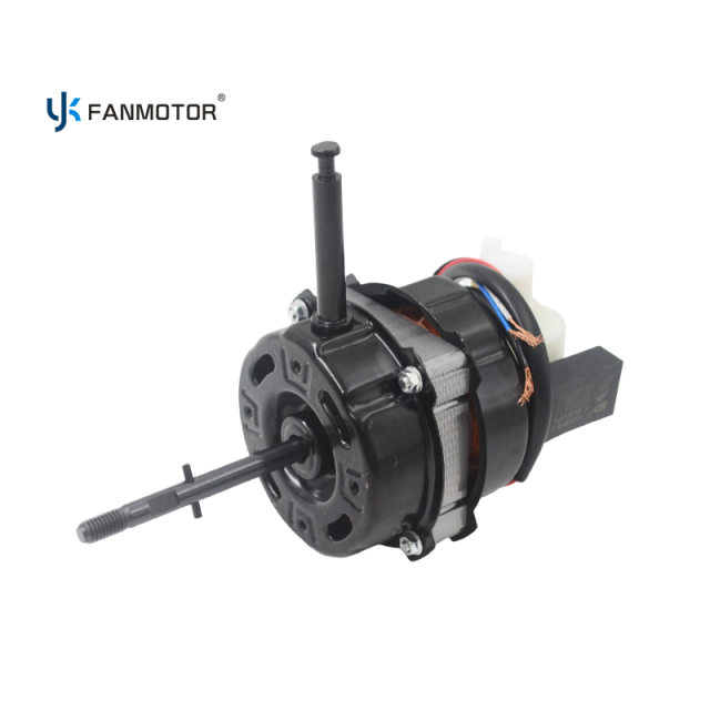 Motor de ventilador con carcasa negra y cojinete de bolas para mesa y soporte