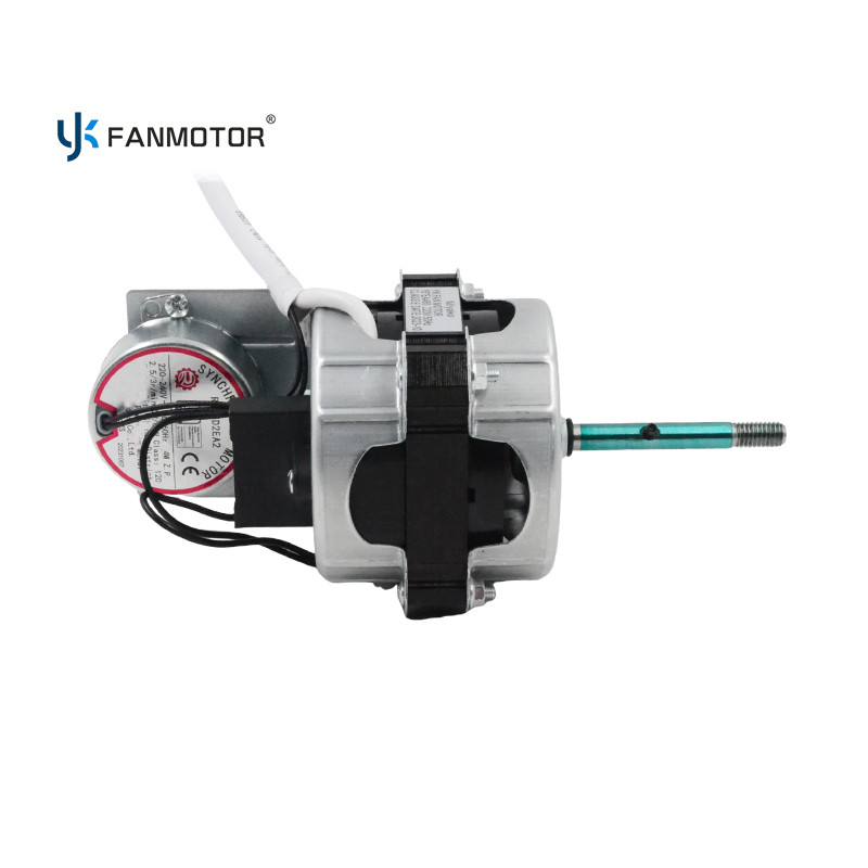 Motor de ventilador de pared con estator negro