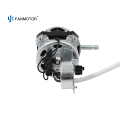Motor de ventilador de pared con estator negro