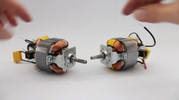 Motor universal de 64 x 20 mm de potencia confiable para licuadoras, exprimidores y picadoras.