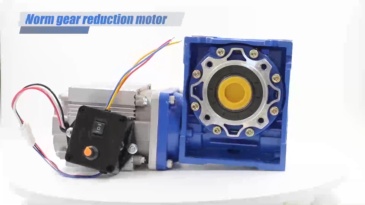Motorreductor de velocidad de engranaje helicoidal NMRV50 1:20 con control preciso