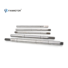 OEM Custom High-Quality C45# Steel Linear Splined Worm Fan Motor Shaft