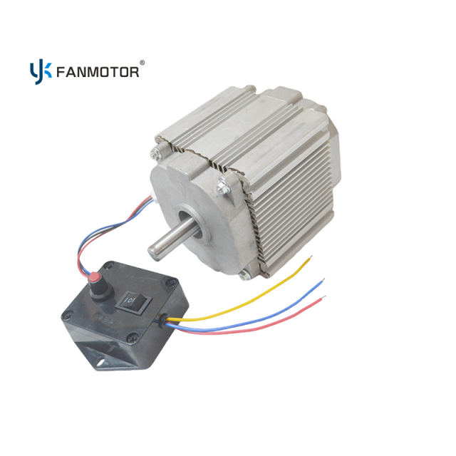 Motor eléctrico de CA trifásico eficiente para automatización industrial