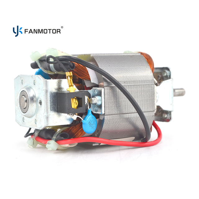 Motor universal de 64 x 20 mm de potencia confiable para licuadoras, exprimidores y picadoras.