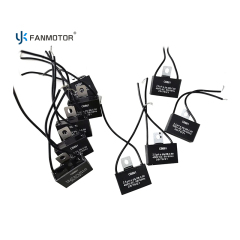 Buy 1.0-4.0μF CBB61 AC Exhaust Fan Motor Polyester Film Capacitor