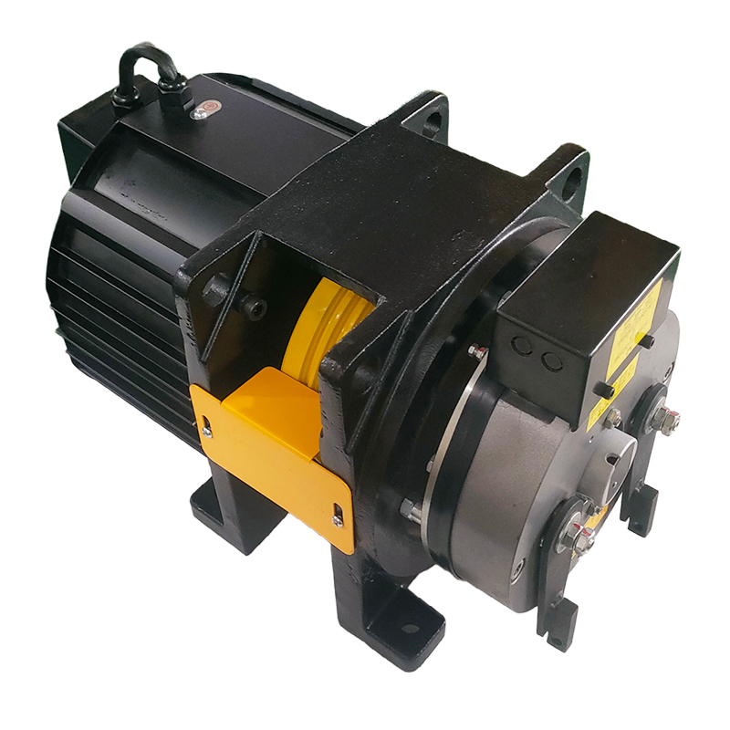 GLH200 Permanent Magnet Synchronous Elevator Gearless Traction Machine