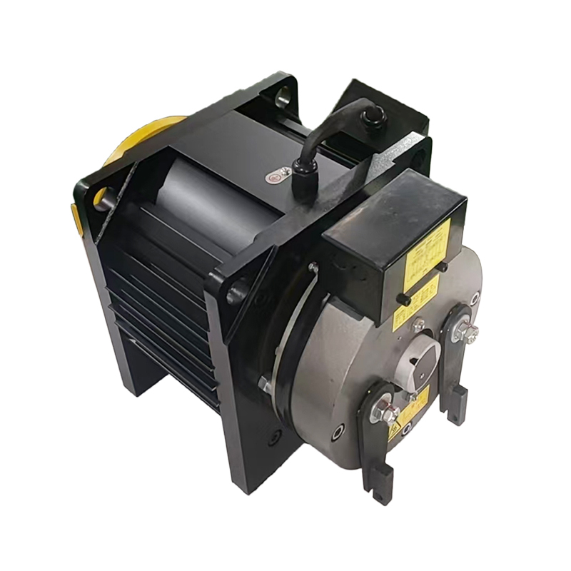 YK GLX200 630kg Roomless Elevator Gearless Traction Machine