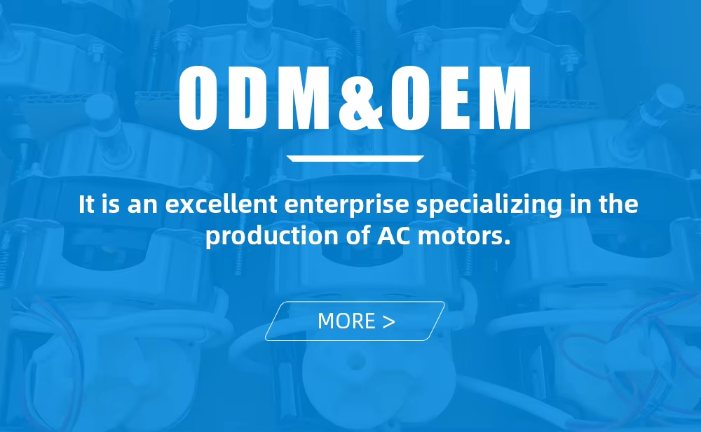 OEM ODM fan motor manufacturer