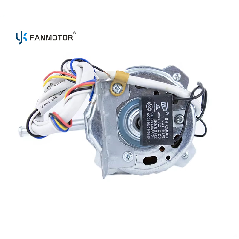 Double Ball Bearing Copper Winding 220/230V 7116mm Wall Fan Motor  With 1200RPM