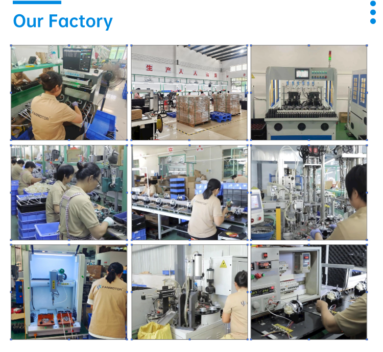 Universal Double Ball Bearing Pure Copper Wire 65W Household Electric Wall Fan Motor 20mm Thickness