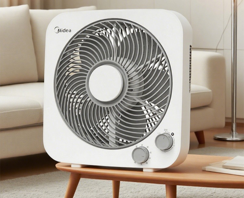 High Quality Single-Phase Asynchronous Copper AC Power 220/110V Electric 8/10/12Inch Box Fan Motor