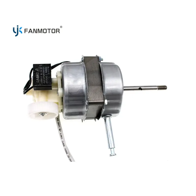 Motores de ventilador de mesa con pedestal de alambre de aluminio de 16/18/20 mm y caja de engranajes con condensador