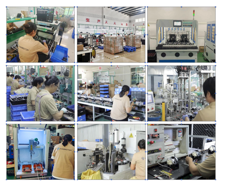 Replacement AC Electric Exhaust Fan Motor Single Phase for Household Commercial Kitchen