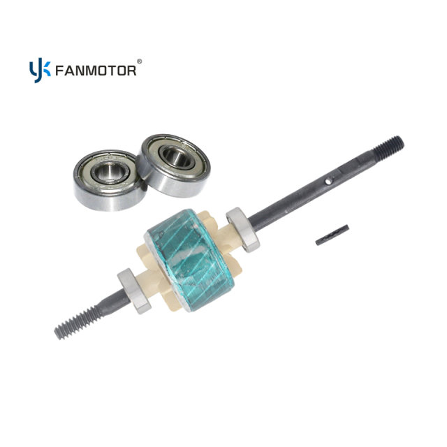 Motor de ventilador eléctrico de pared doméstico de 65 W con doble rodamiento de bolas y alambre de cobre puro