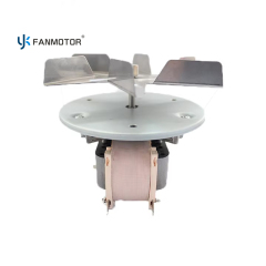 Motor universal de CA para horno eléctrico de secado de pizzas con poste sombreado